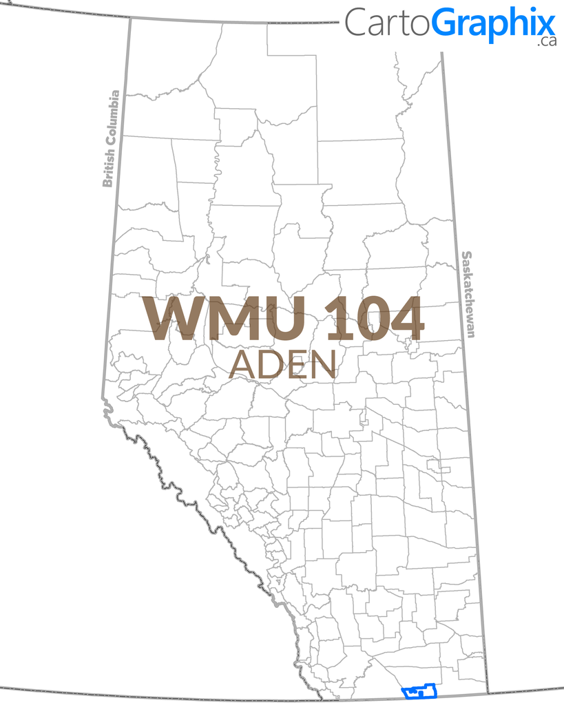 WMU 104 Aden - 36"W x 24"H
