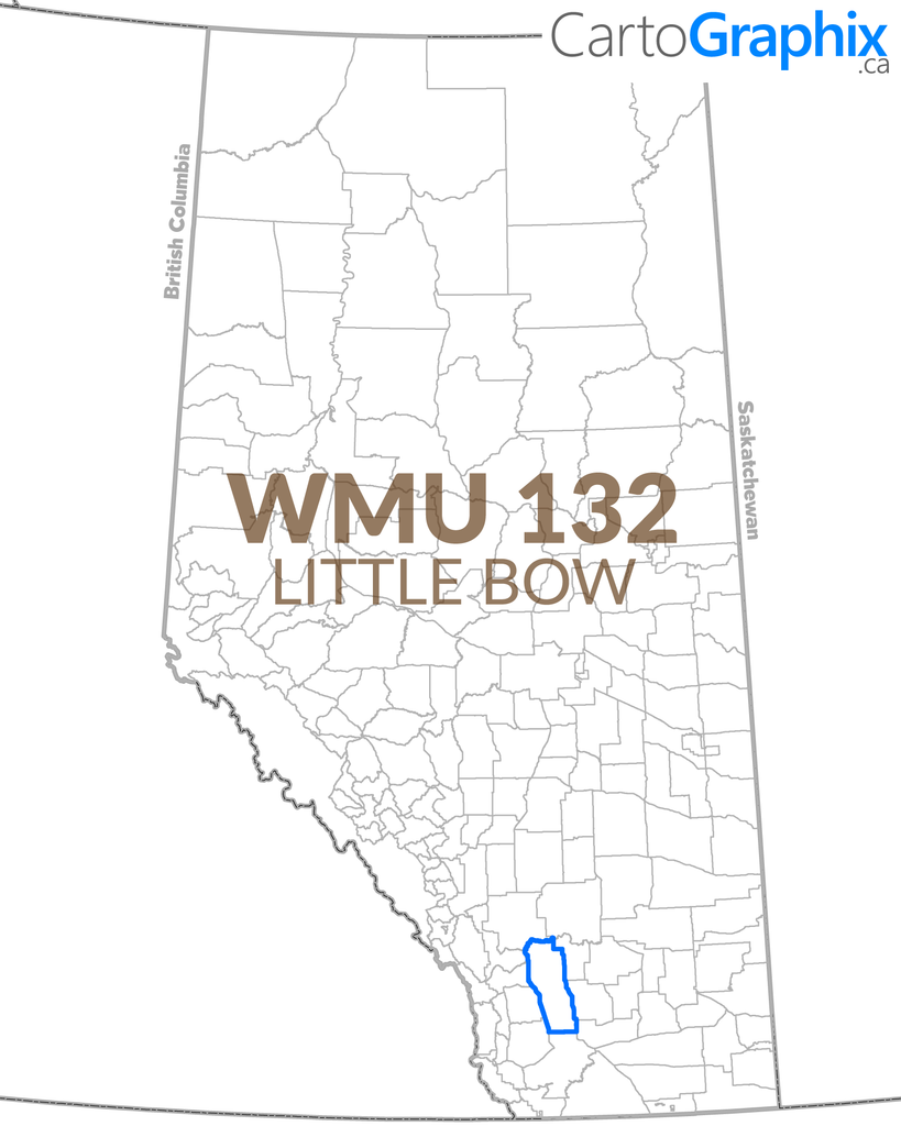 WMU 132 Little Bow - 36"W x 24"H