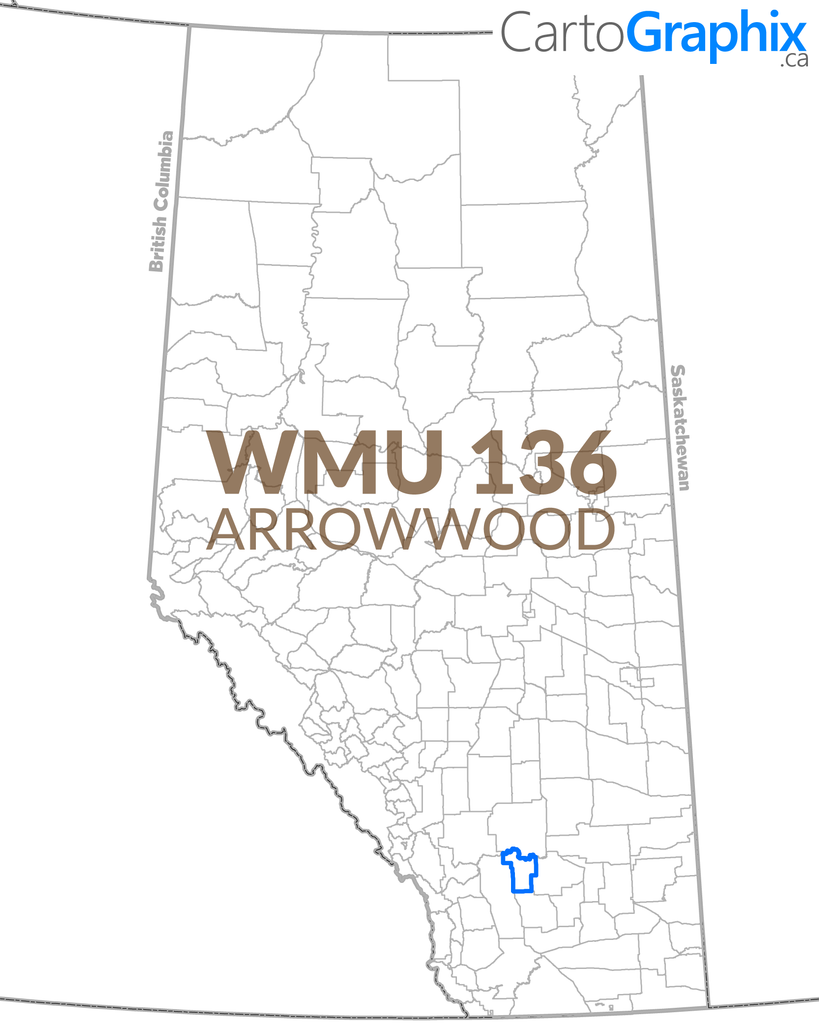 WMU 136 Arrowwood - 36"W x 24"H