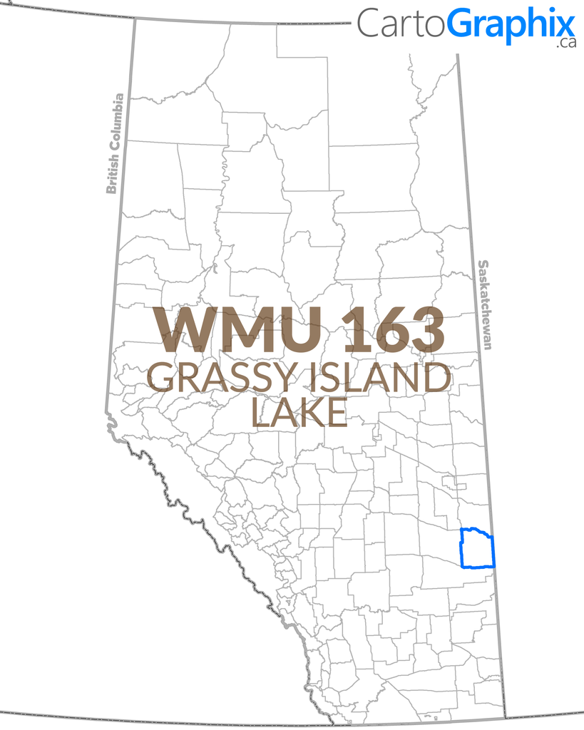 WMU 163 Grassy Island Lake - 36"W x 24"H