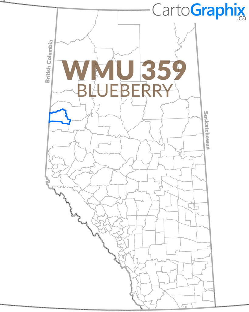 WMU 359 Blueberry Map
