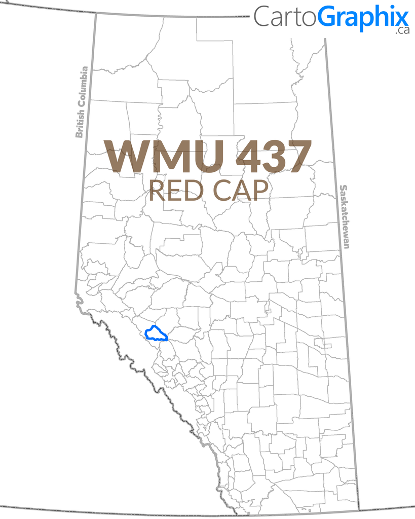 WMU 437 Red Cap Map