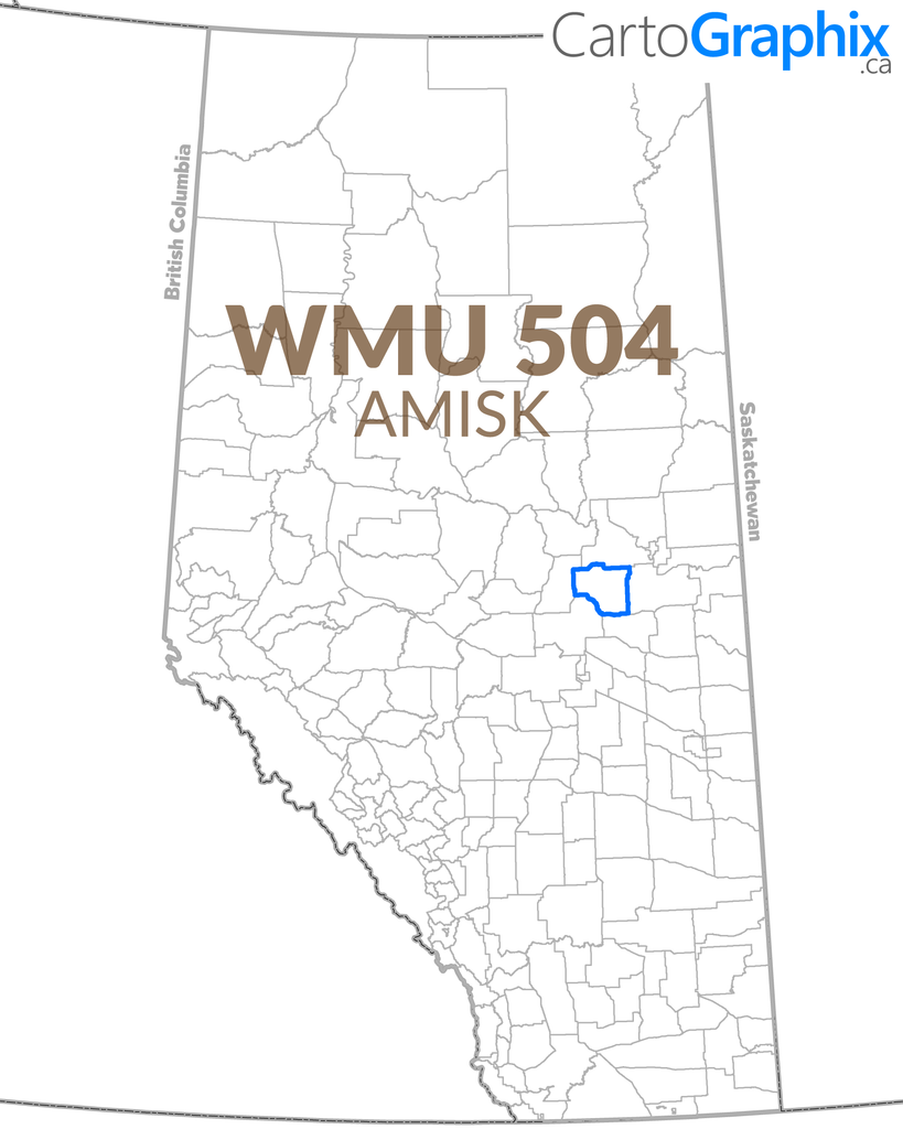 WMU 504 Amisk Map
