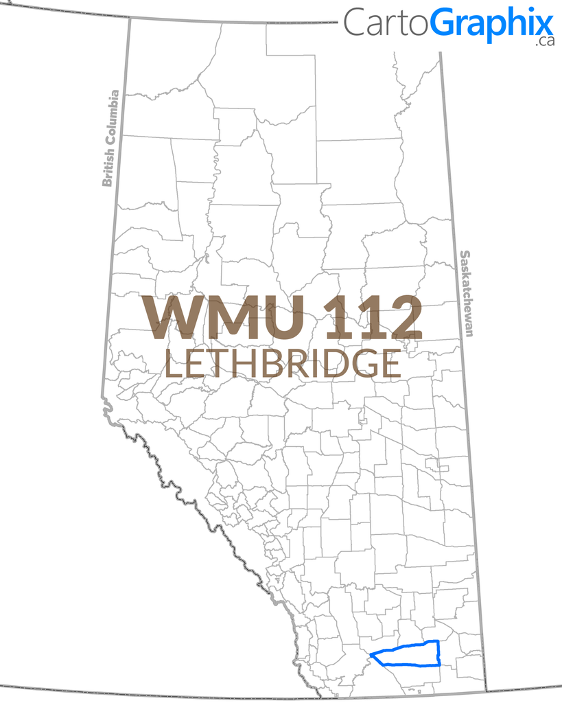 WMU 112 Lethbridge - 36"W x 24"H