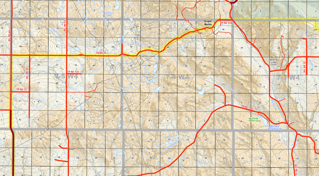 WMU 118 Forty Mile - 36"W x 24"H