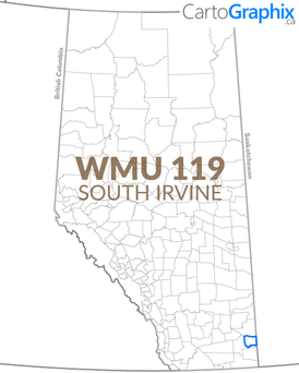 WMU 119 South Irvine - 36"W x 24"H