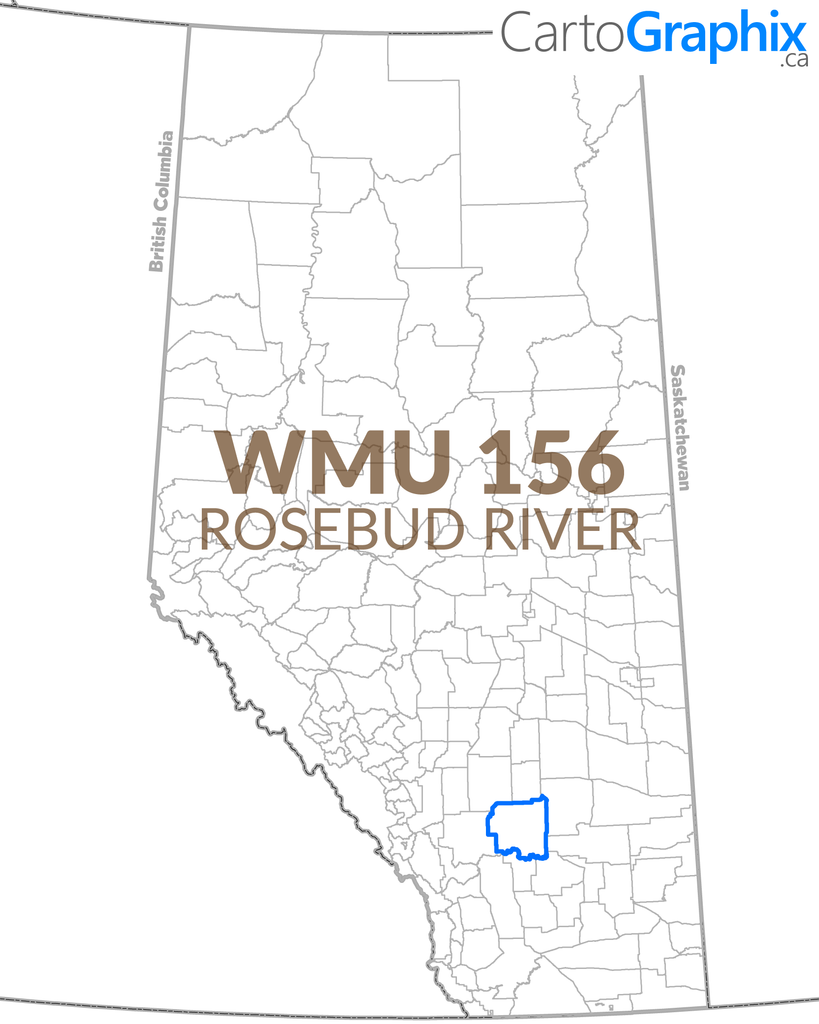 WMU 156 Rosebud River - 36"W x 24"H