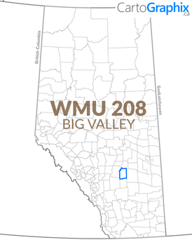 WMU 208 Big Valley Map