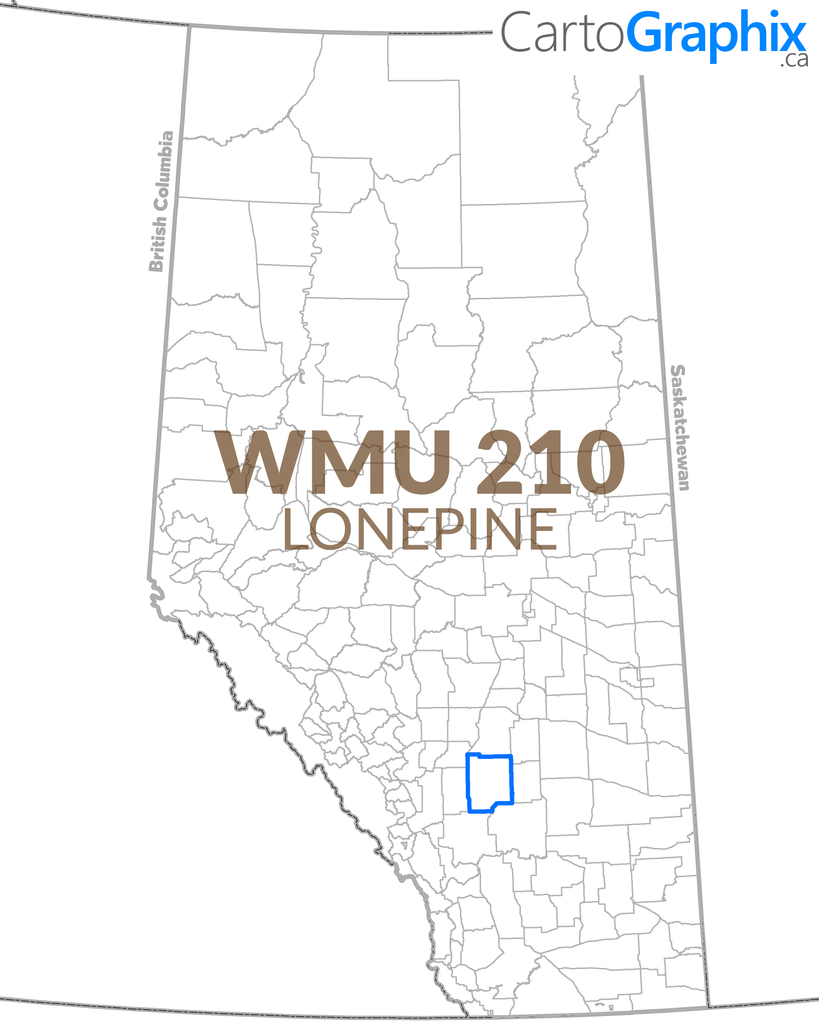 WMU 210 Lonepine Map