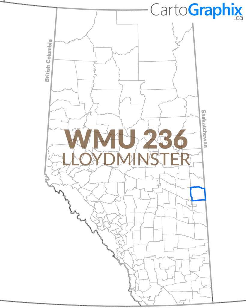 WMU 236 Lloydminster Map