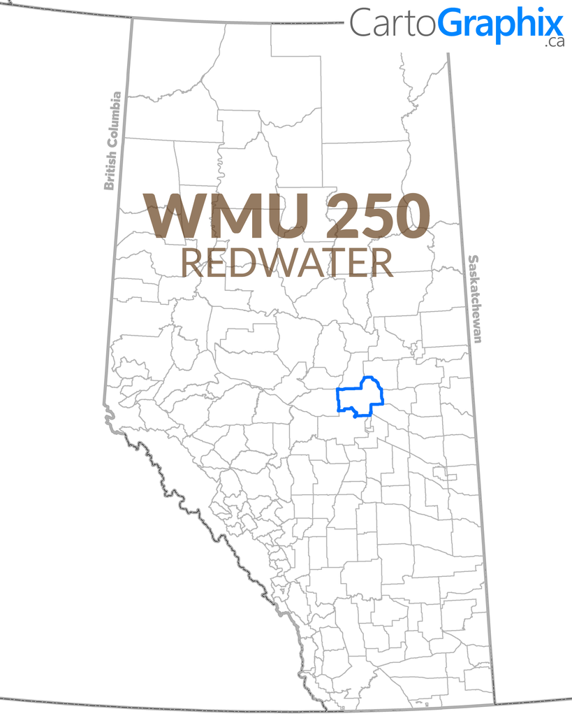 WMU 250 Redwater Map
