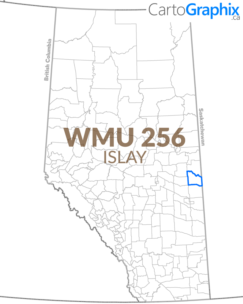 WMU 256 Islay Map