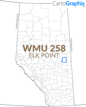 WMU 258 Elk Point Map