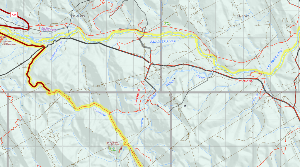WMU 316 Harold Creek - 36"W x 24"H