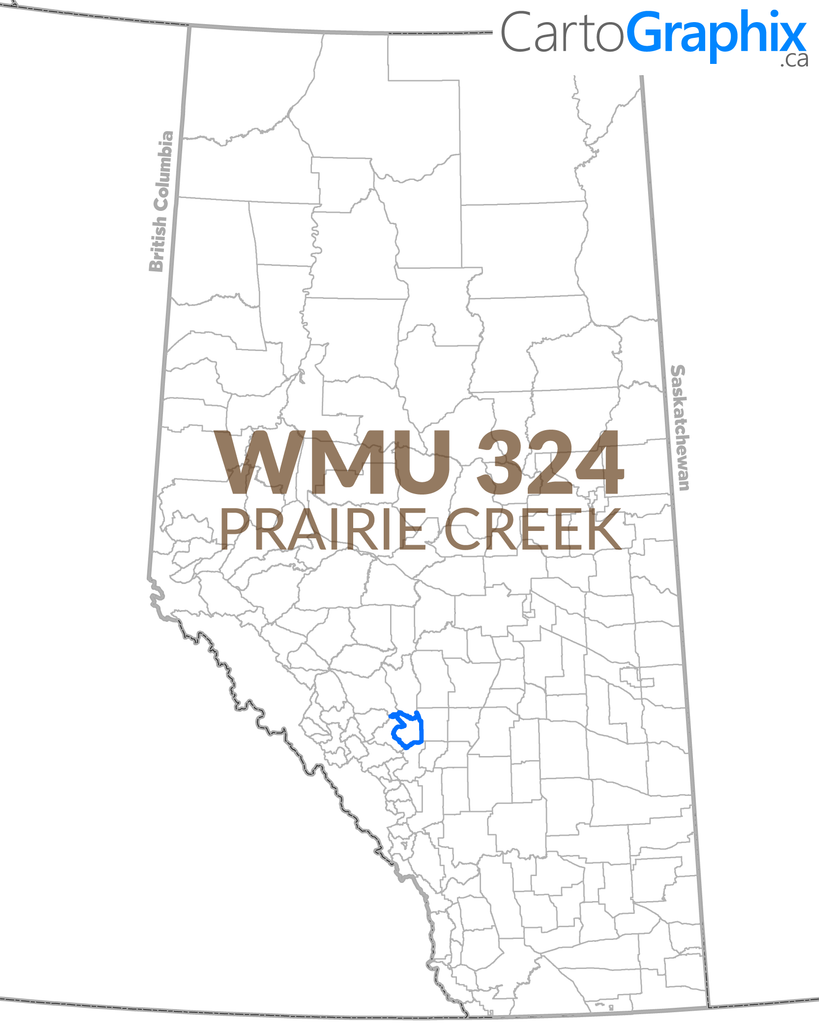WMU 324 Prairie Creek Map