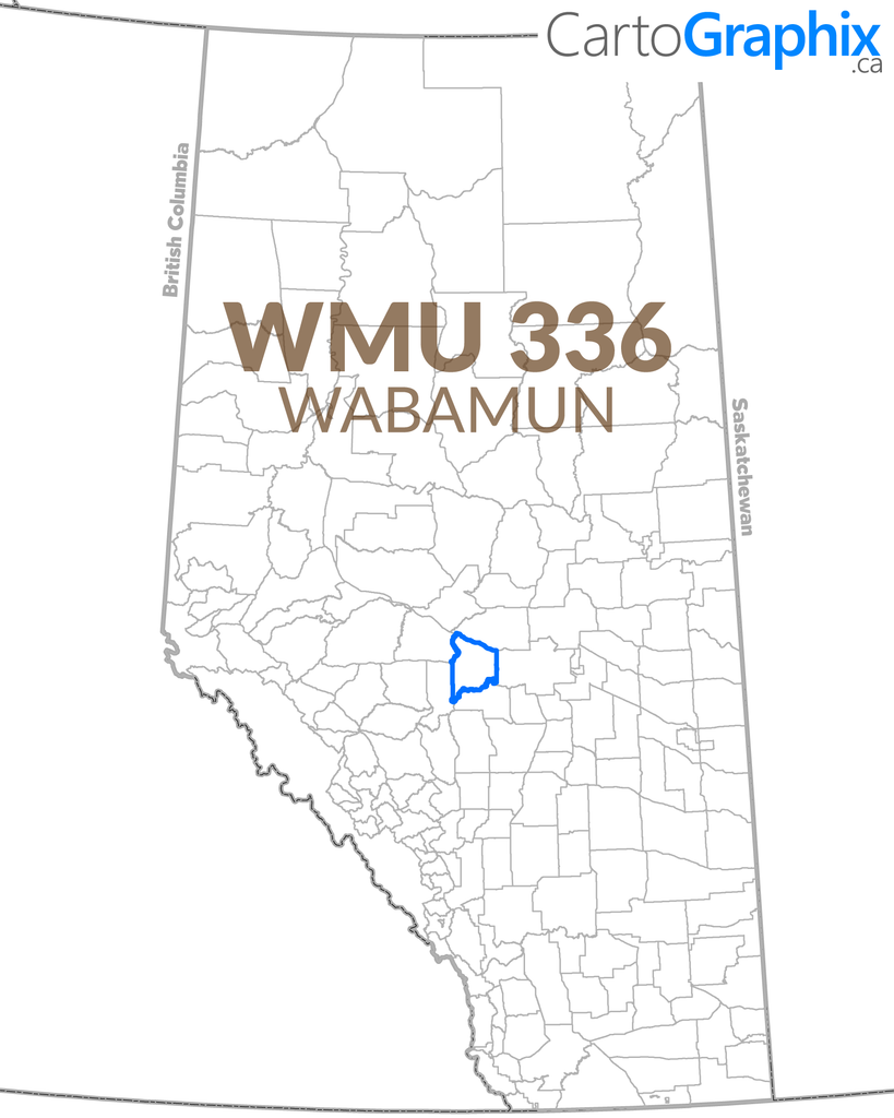 WMU 336 Wabamun Map