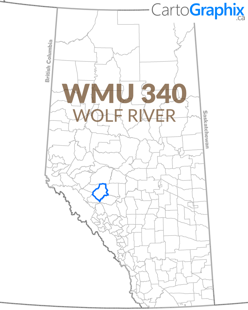 WMU 340 Wolf River Map