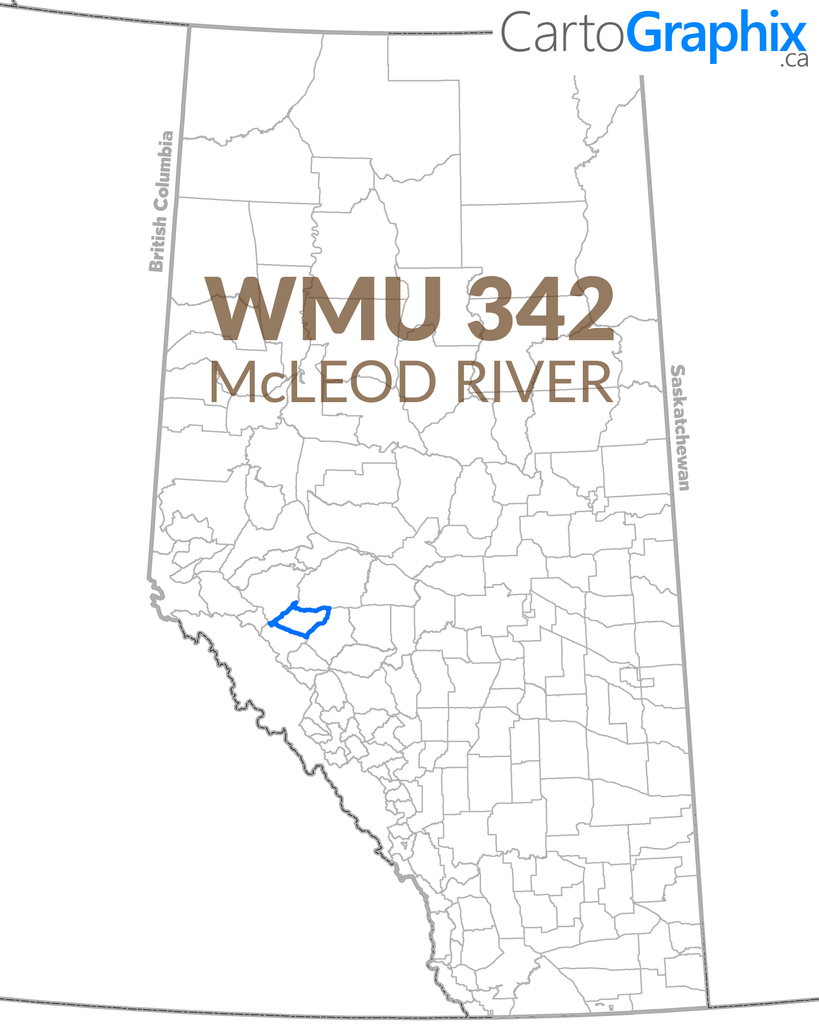 WMU 342 McLeod River Map