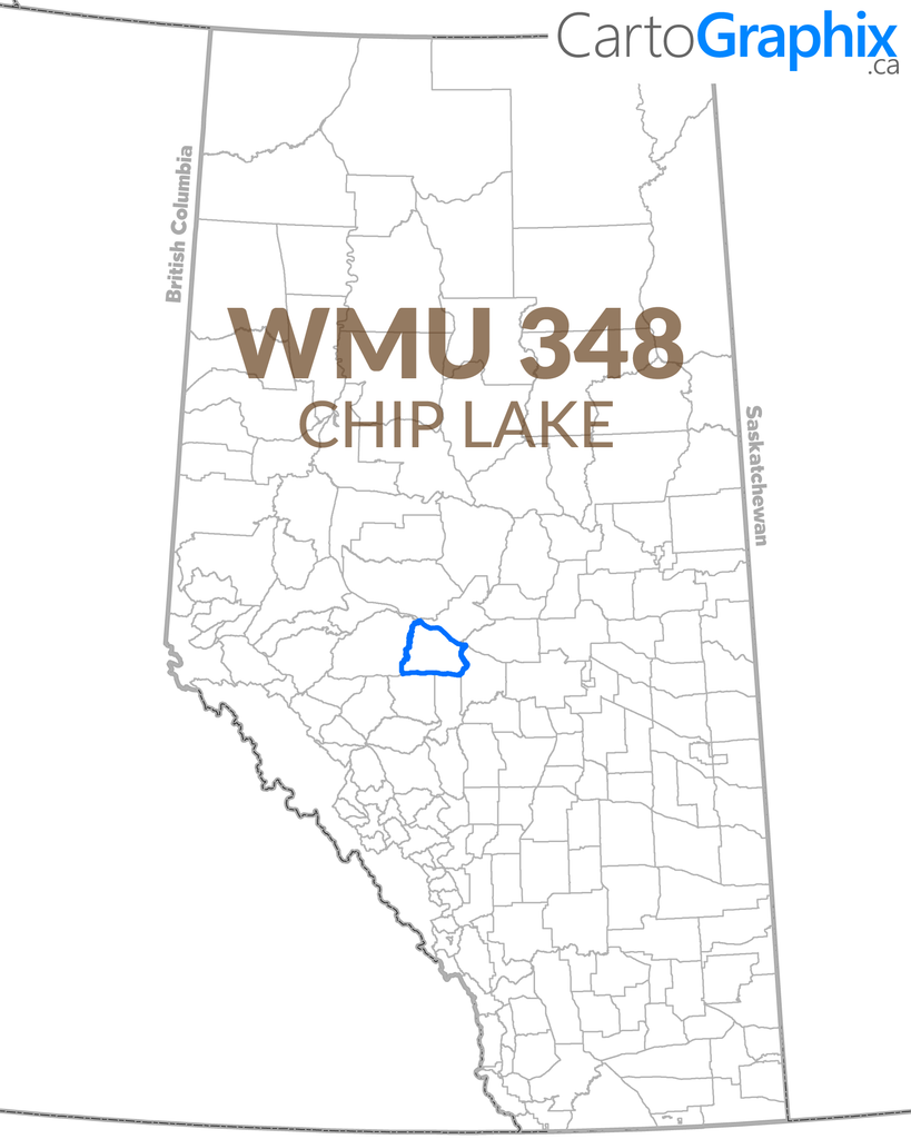 WMU 348 Chip Lake Map