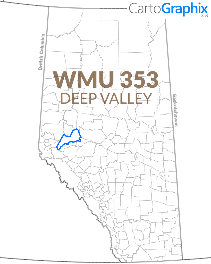 WMU 353 Deep Valley Map