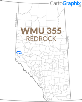 WMU 355 Redrock Creek Map
