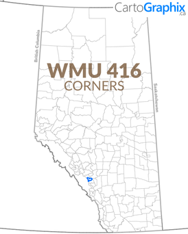 WMU 416 Corners Map
