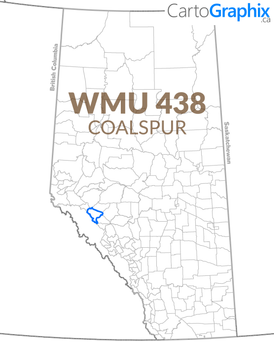 WMU 438 Coalspur Map