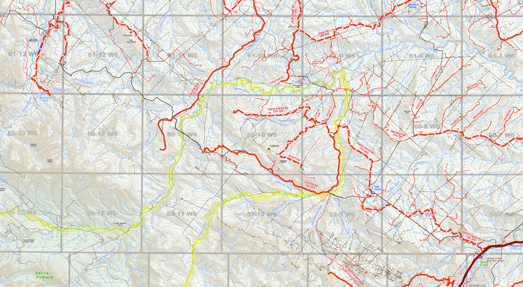 WMU 442 Sheep Creek - 36"W x 24"H