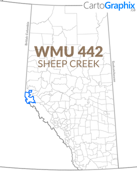 WMU 442 Sheep Creek Map