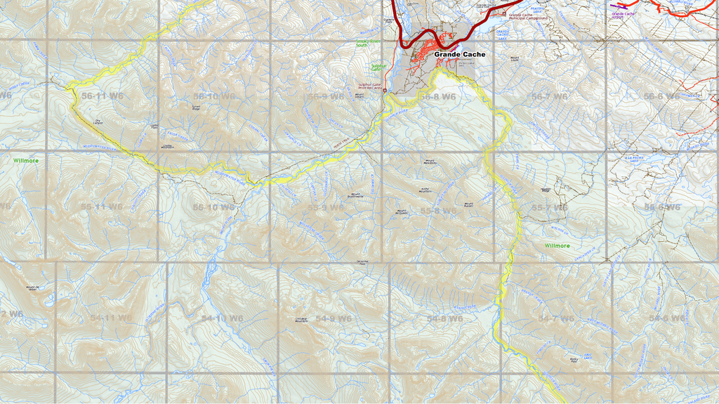 WMU 442 Sheep Creek - 36"W x 24"H