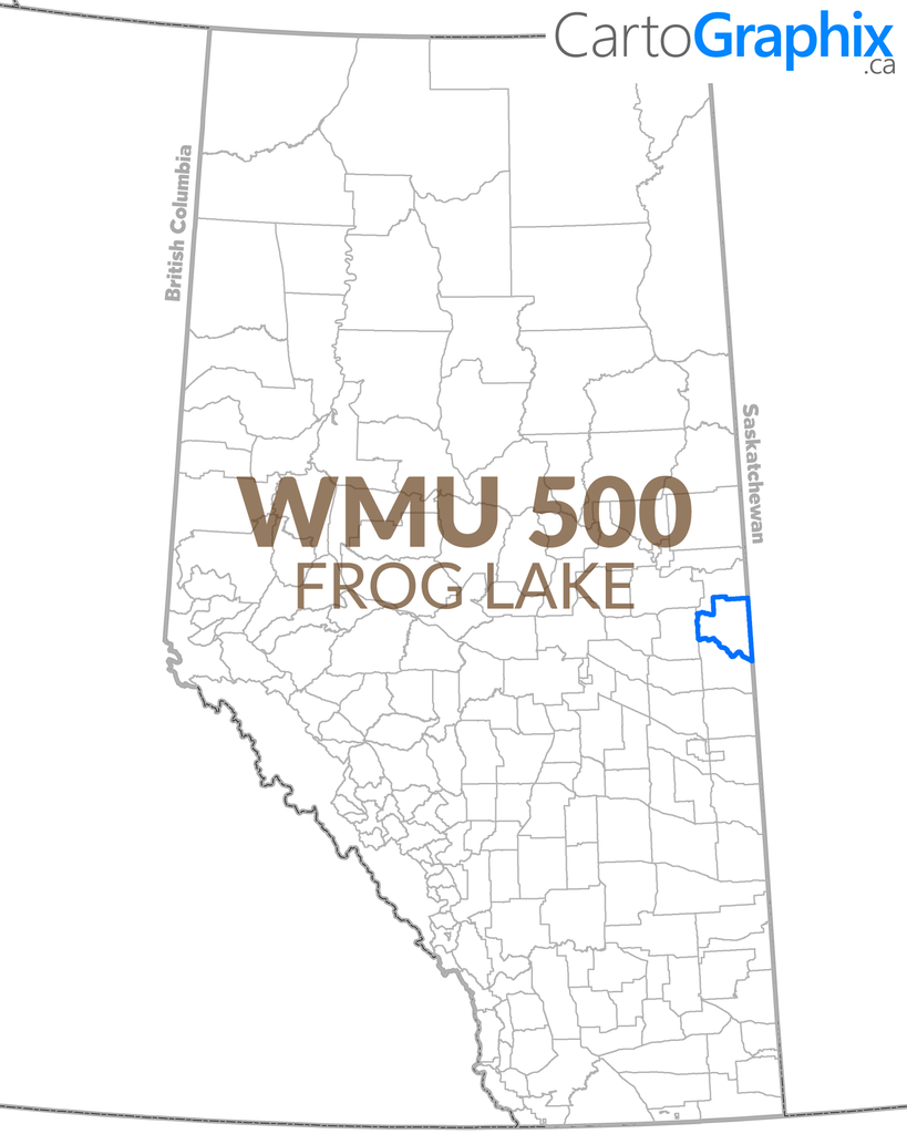 WMU 500 Frog Lake Map