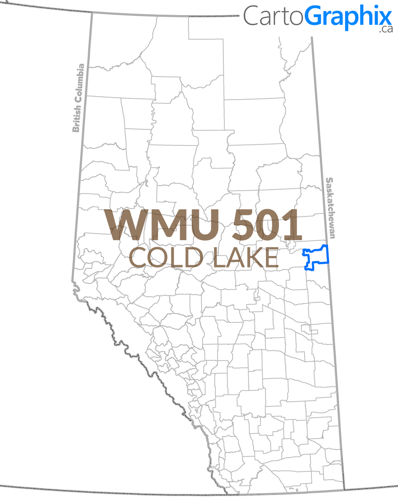 WMU 501 Cold Lake Map