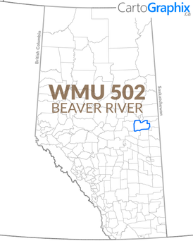 WMU 502 Beaver River Map