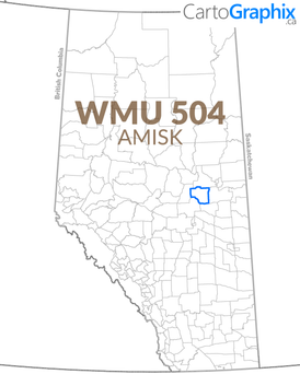 WMU 504 Amisk Map