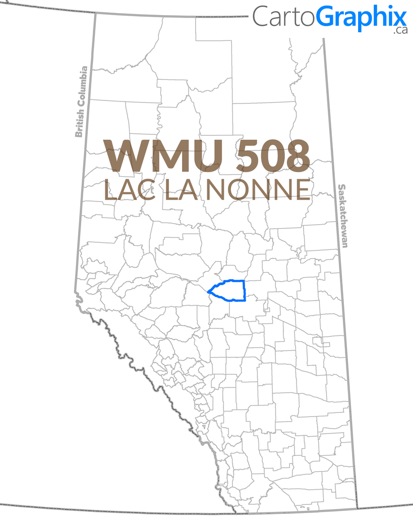 WMU 508 Lac La Nonne Map