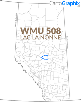 WMU 508 Lac La Nonne Map