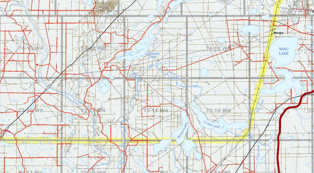 WMU 512 Crow Lake - 36"W x 24"H