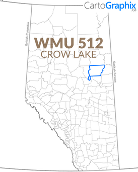 WMU 512 Crow Lake Map