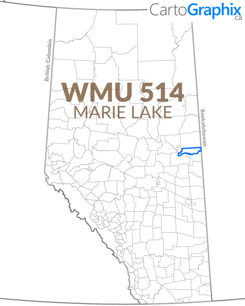 WMU 514 Marie Lake Map