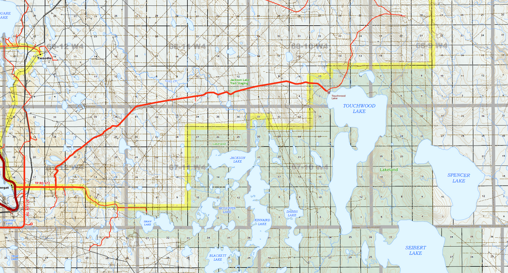 WMU 515 Heart Lake - 36"W x 24"H