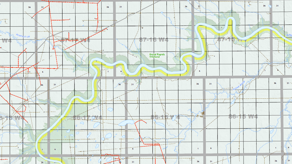 WMU 518 Thickwood Hills - 45"W x 36"H