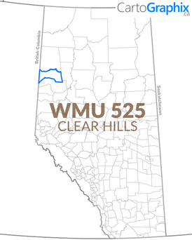 WMU 525 Clear Hills Map