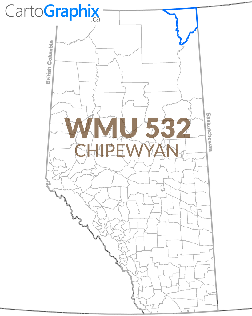 WMU 532 Chipeyan Map