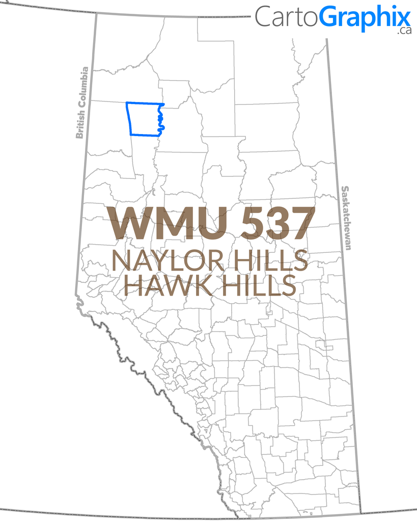 WMU 537 Naylor Hills-Hawk Hills Map