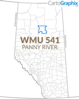WMU 541 Panny River Map